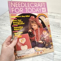 Needlecraft For Today 1987 Magazine Retro 80s Rainbow Hearts Designs - Oh So Fun - $7.91