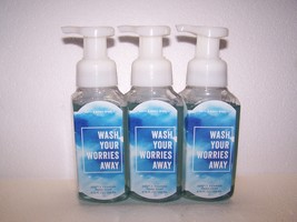 Bath &amp; Body Works Wash Your Worries Gentle Foaming Hand Soap 8.75 fl oz each x3 - £30.36 GBP
