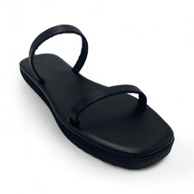 Black soft insole anatomic sandals - £57.55 GBP