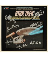 STAR TREK TOS CAST SIGNED ALBUM X7 - William Shatner, Leonard Nimoy, D. ... - £1,147.69 GBP