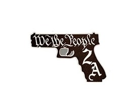 Reflective We the People Pistol Handgun 2nd Amendment | Decal Vinyl Stic... - £6.99 GBP