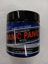Manic Panic Vegan Semi Permanent Hair Dye Color Cream 118 mL AFTER MIDNIGHT - £8.97 GBP