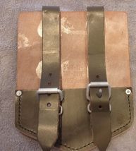 NOS 1967 WEST GERMAN ARMY MILITARY ENTRENCHING TOOL LEATHER COVER POST W... - $31.31