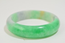 Vintage Certified Green Lavender Genuine Natural A Jadeite Jade Bangle B... - $2,183.99 CAD