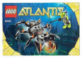 LEGO Aqua raiders 8056 instruction Booklet Manual ONLY - $9.85