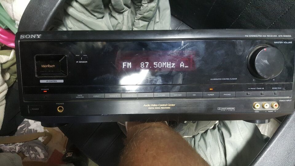 LOCAL PICKUP SONY STR-DE805G Home Theater Audio Stereo Reciever AM/FM 270W 4-16 - $161.99