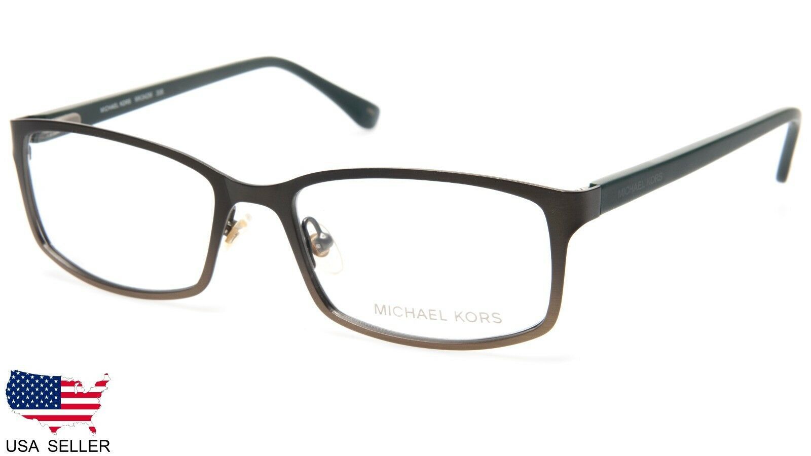 NEW MICHAEL KORS MK342M 308 OLIVE/BROWN GRADIENT EYEGLASSES FRAME 53-17-140 B34 - £54.04 GBP