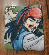 Pirates of the Caribbean Jack Sparrow Fleece Blanket 58x50 inch - £36.41 GBP
