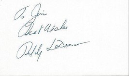 Buddy Defranco Signed 3x5 Index Card - £23.70 GBP