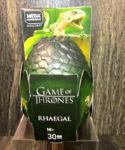 Mega Construx Black Series Green Dragon Egg Game of Thrones RHAEGAL New - £10.07 GBP