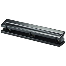 Officemate Standard 3 Hole Punch with 8 Sheet Capacity, Black (90099) - £14.33 GBP