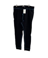 Eleven Paris Mid Weight Black Cotton Drawstring Jogger Sweatpants Medium... - £36.39 GBP