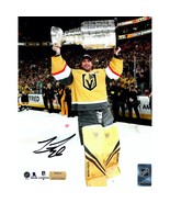 Logan Thompson Signed Stanley Cup Vegas Golden Knights 8x10 Photo COA IGM - $76.46