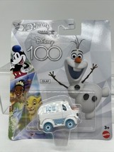 Hot Wheels Disney 100 Years Frozen Olaf  Character Car 2023 COMBINE SHIP! - £5.75 GBP