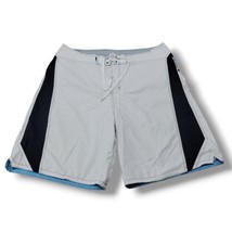 Vintage Quiksilver Shorts Size 40 W40&quot;xL9.5&quot; Board Shorts Swimwear Embro... - £22.86 GBP