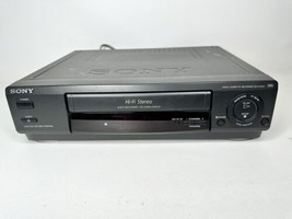 Sony SLV-678HF 4-Head Hifi Stereo Video Cassette VHS Player VCR Tested N... - $74.20