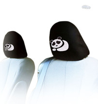 For Nissan New Pair Panda Car Seat Headrest Cover Interchangeable Great ... - $15.16