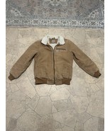 Carhartt Wildwood 100815 211 Brown Women&#39;s Hooded Yellowstone Jacket Siz... - $3,769.63 MXN