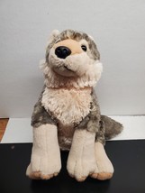 15 Inch Wild Republic Grey Wolf Plush - £10.85 GBP