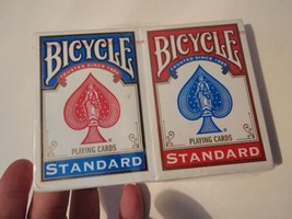 2 Packs Bicycle Standard Playing Cards New Sealed Poker Games 2010 - £10.81 GBP