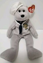 Beanie Baby with tag - RONNIE the Sailor Bear (8.5 inch) curio display - $177.42 MXN