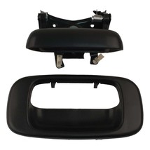 Chevy Silverado Sierra 99-07 Textured Tail Gate Door Handle Bezel Set GM1915105 - £17.69 GBP