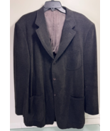 Canali Proposta Sport Coat Blazer Jacket 43L US 54L Eu Waffle Knit Wool ... - $1,492.14 MXN