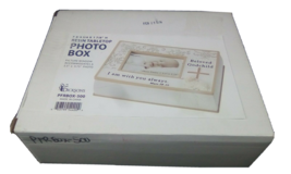 Dicksons Resin Tabletop Photo Box 7&quot; X 4-3/4&quot; X 1-7/8&quot; Picture Window 2.5 X 3.7&quot; - £11.86 GBP