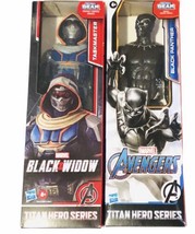 NEW MARVEL Avengers Taskmaster &amp; Black Panther Titan Hero Series Age 4+ - £17.00 GBP
