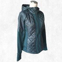 Athleta Quilted Hooded Jacket Abyss Green Rock Springs - Women&#39;s Size XS/P - $71.20