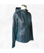 Athleta Quilted Hooded Jacket Abyss Green Rock Springs - Women&#39;s Size XS/P - $1,312.10 MXN