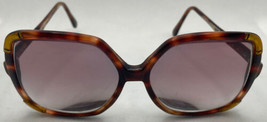 Ted L API Dus Paris Vintage Sunglasses Frames Only Tlc 805 Tortoise Shell Gold - £78.84 GBP