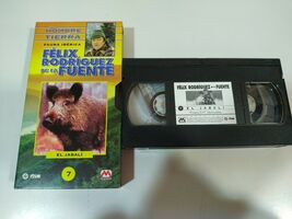 Felix Rodriguez de La Fuente el Wildschwein - VHS el hombre Y La tierra - $8.69