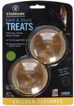 Starmark Lock and Block Treats Chicken Flavor Large 1 count - £18.99 GBP