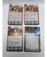 (4) Star Wars Imperial Assault R2-D2 And C3PO Ally Pack Cards - $13.88 CAD