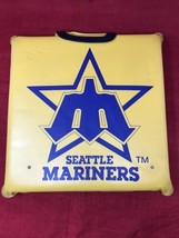 Vintage 1979 Star Pitchfork Logo Seattle Mariners Baseball Seat Cushion - £22.96 GBP