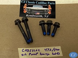 75 Cadillac Deville 472/500 OIL PUMP HOUSING OIL FILTER ADAPTER MOUNTING... - $24.74