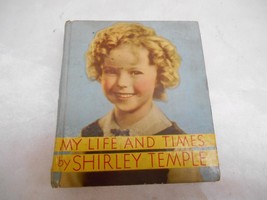 Antique 1936 Saalfield Book My Life &amp; Times By Shirley Temple Autobiography Old - £23.64 GBP