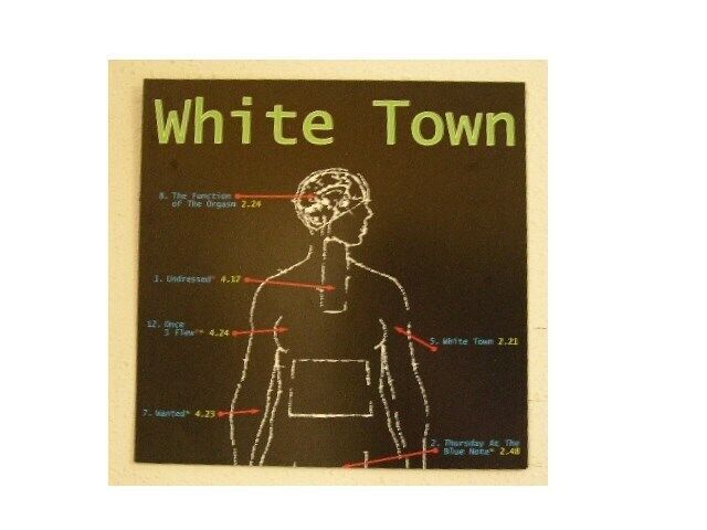 2 White Town Poster Flat - $13.50