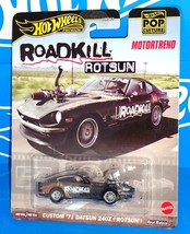 Hot Wheels 2024 Pop Culture MotorTrend Roadkill Custom &#39;71 Datsun 240Z Rotsun - £9.48 GBP