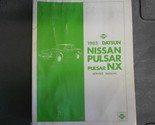 1983 Datsun Nissan Pulsar NX Servizio Riparazione Shop Manuale Fabbrica ... - $13.31