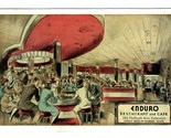 Enduro Restaurant &amp; Cafe Postcard Flatbush Avenue Brooklyn New York 1947 - £19.76 GBP