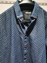 Minimum Mens Long Sleeve  shirt size S  Blue - $10.35