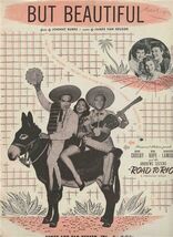 Bob Hope Bing Crosby Dorothy Lamour Road to Rio But Beautiful Sheet Music  - $11.88