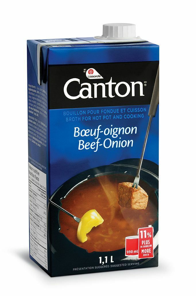 Primary image for 6 X Canton Fondue Broth for Hot-Pot & Cooking Beef-Onion 1.1L Each-Free Shipping