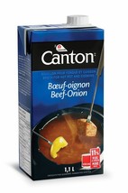 6 X Canton Fondue Broth for Hot-Pot &amp; Cooking Beef-Onion 1.1L Each-Free ... - £44.89 GBP