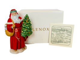 Lenox Santa Claus Figurine Christmas Holiday vtg Limited Edition 1995 bo... - $49.45