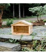 Outdoor Cat House Food Shelter/Cat Food Station/ - MEDIUM SIZE - £193.43 GBP