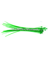 500 Green 8&quot; inch Wire Cable Zip Ties Nylon Tie Wraps 50lb USA Made Tige... - £30.36 GBP