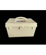 VTG SOLO PLASTIC CHEST CASE HAIR CARE HAIRDRESSER BOX MAKEUP COSMETICS S... - $585.59 MXN